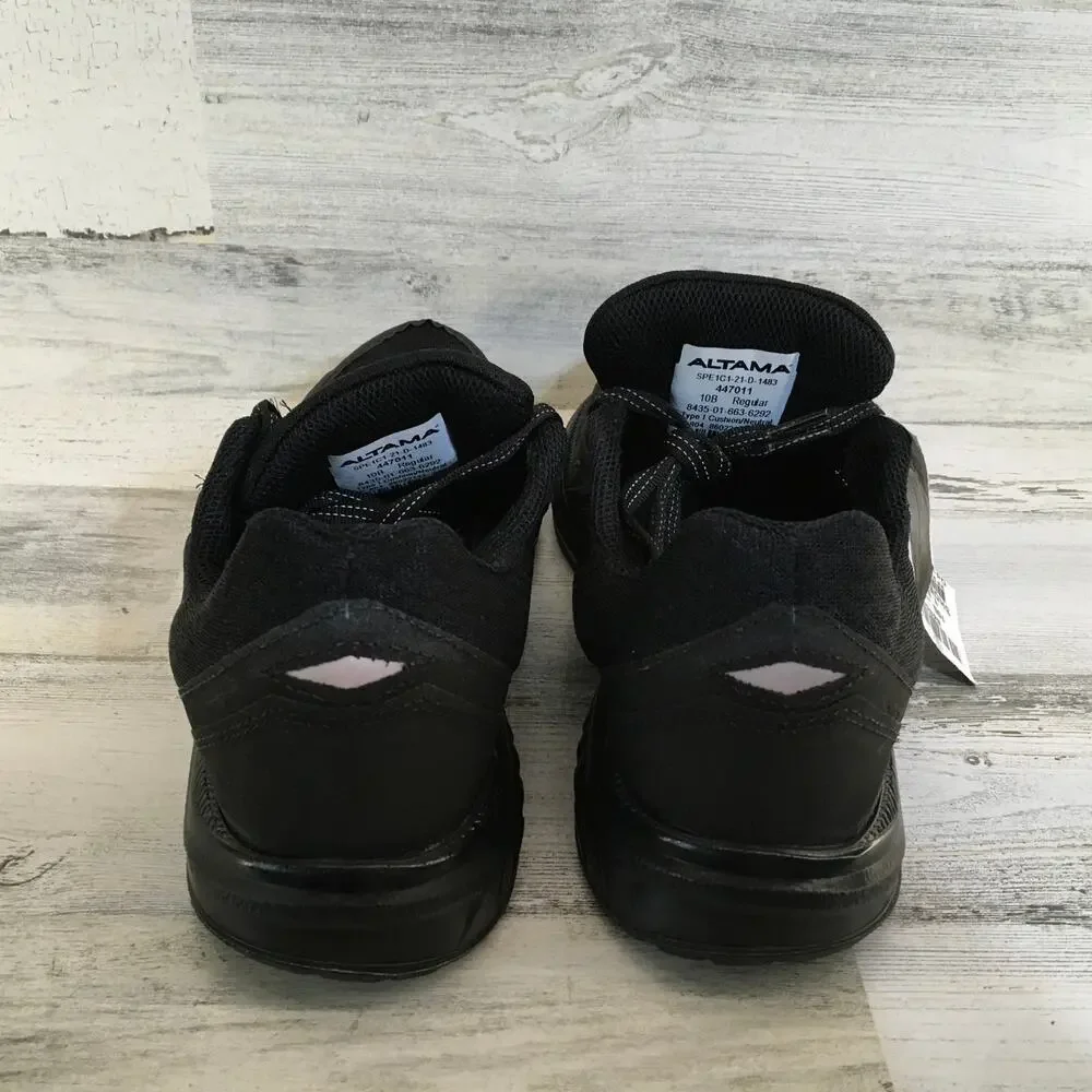 Altama Running Shoe Sneakers Womens 10 B Black NWT Tactical Lightweight Vibram